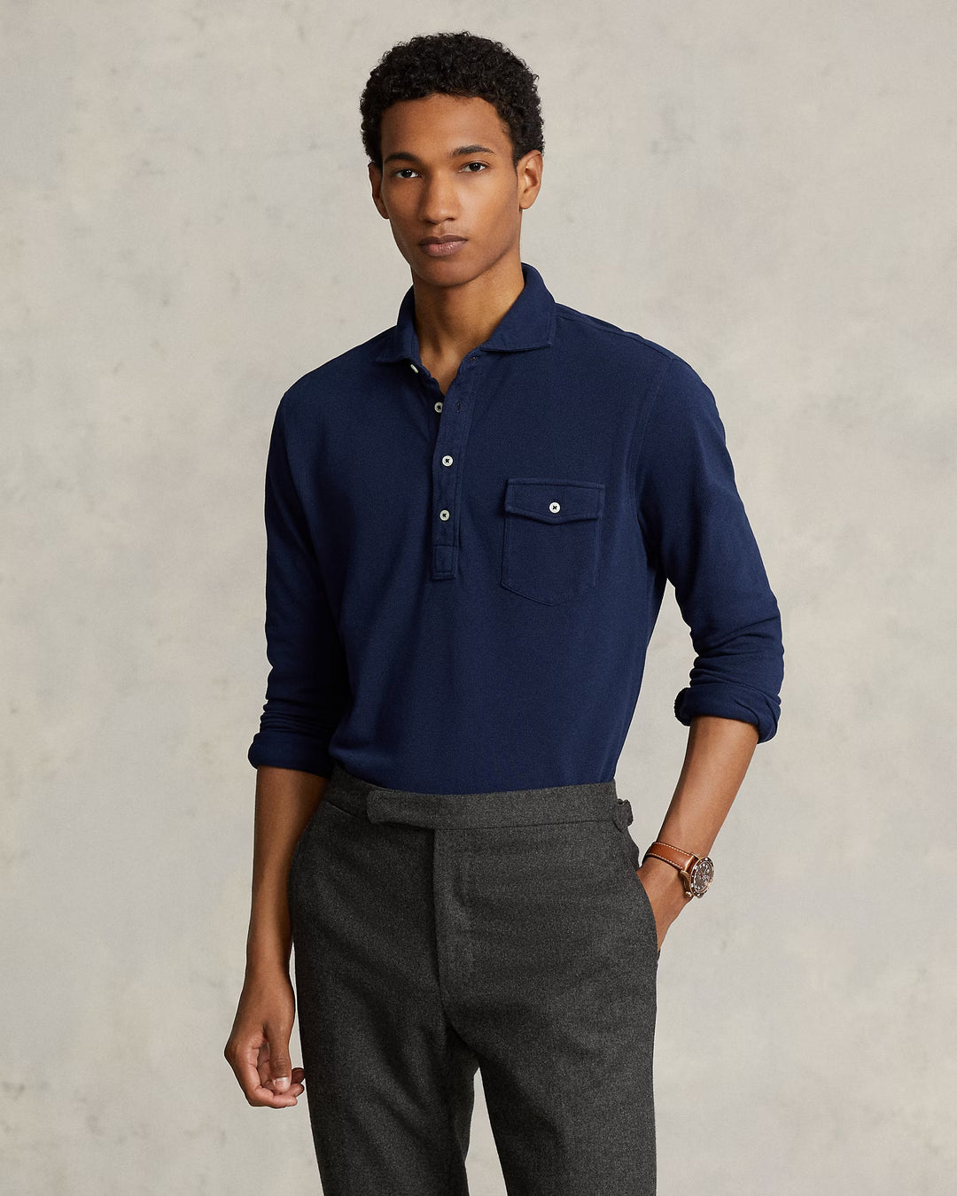 Ralph Lauren Classic Fit Mesh Polo Shirt