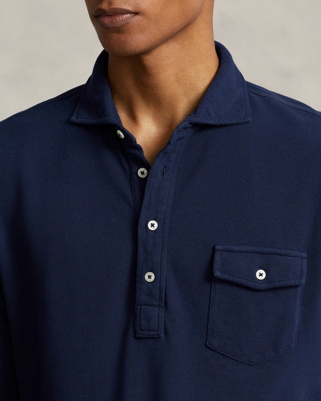 Ralph Lauren Classic Fit Mesh Polo Shirt