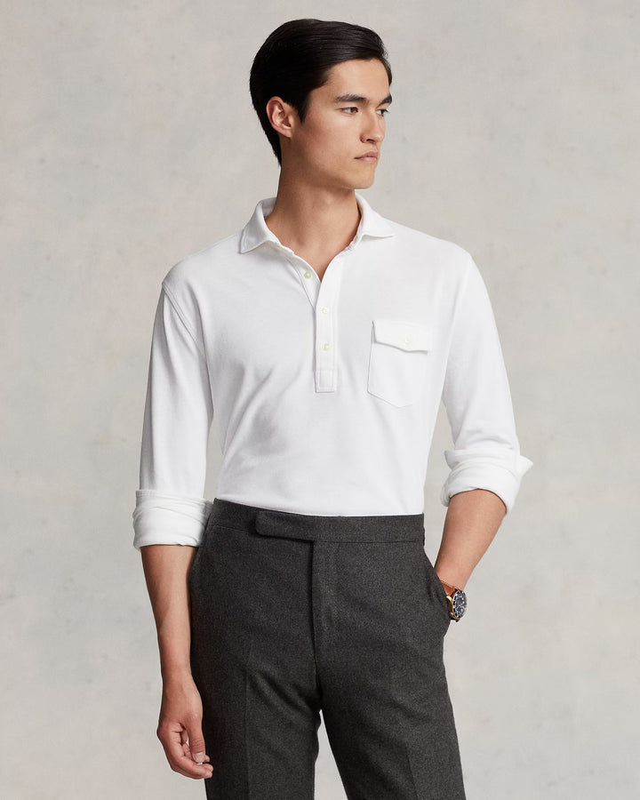 Ralph Lauren Classic Fit Mesh Polo Shirt