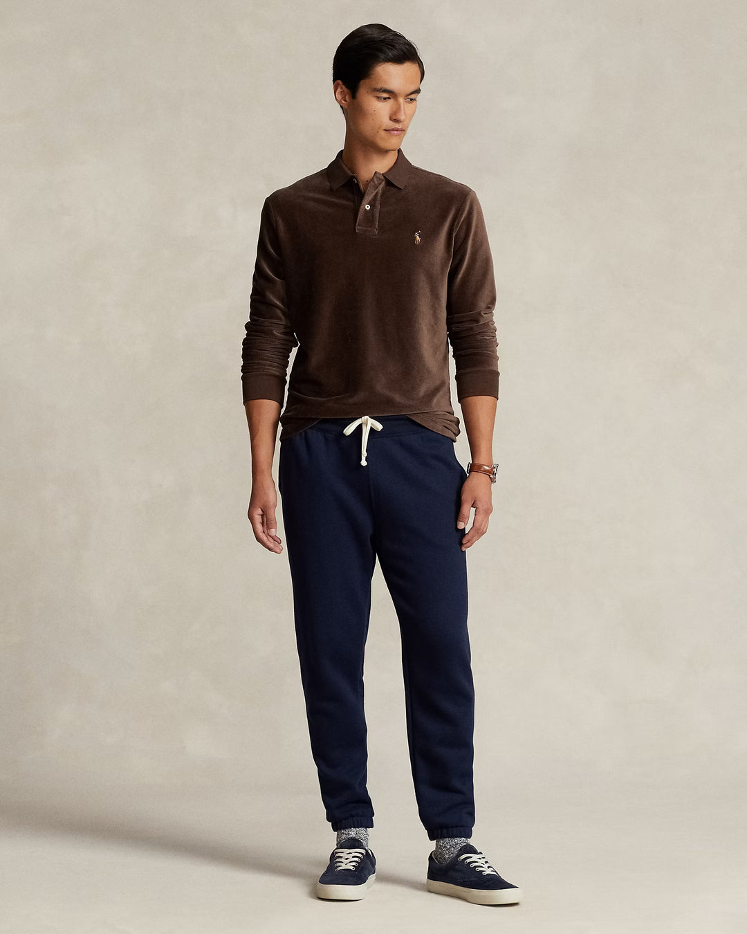 Ralph Lauren Classic Fit Knit Corduroy Polo Shirt