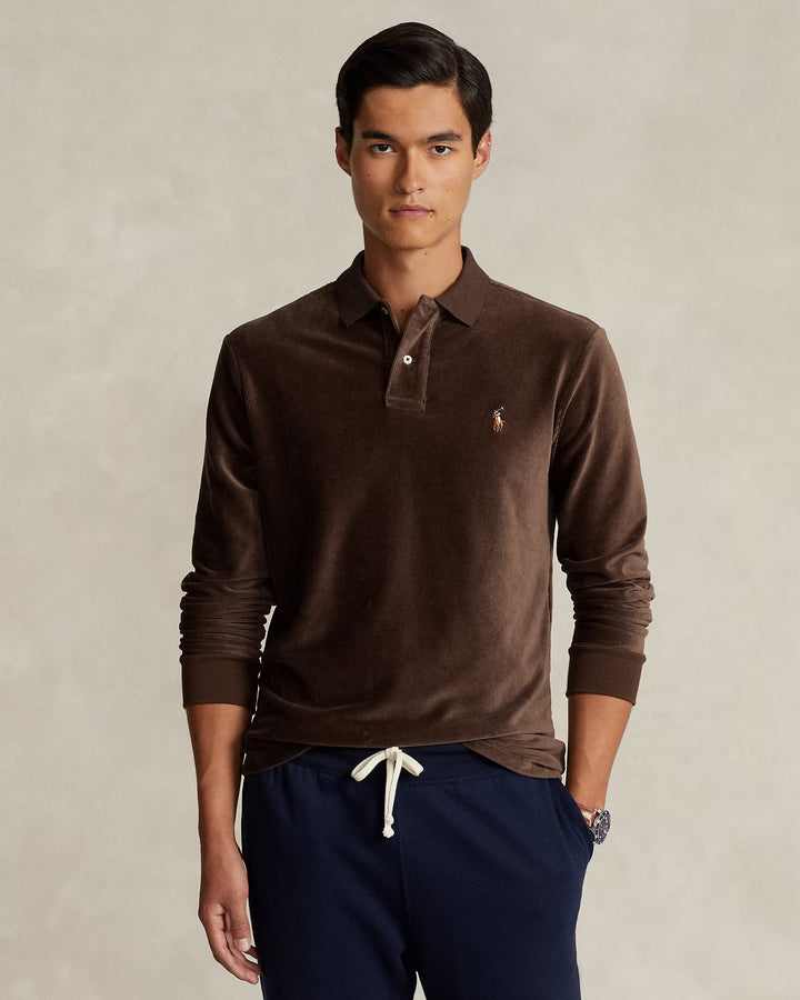 Ralph Lauren Classic Fit Knit Corduroy Polo Shirt