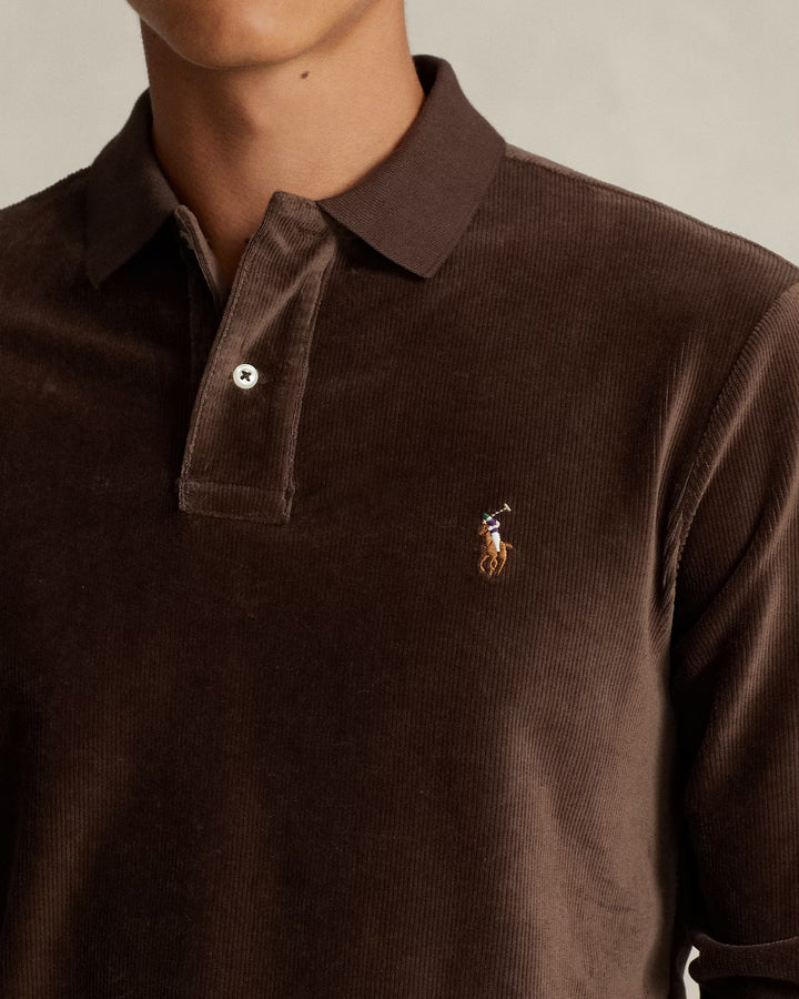 Ralph Lauren Classic Fit Knit Corduroy Polo Shirt