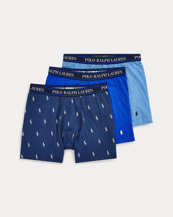 Ralph Lauren Stretch Cotton Boxer Brief 3-Pack