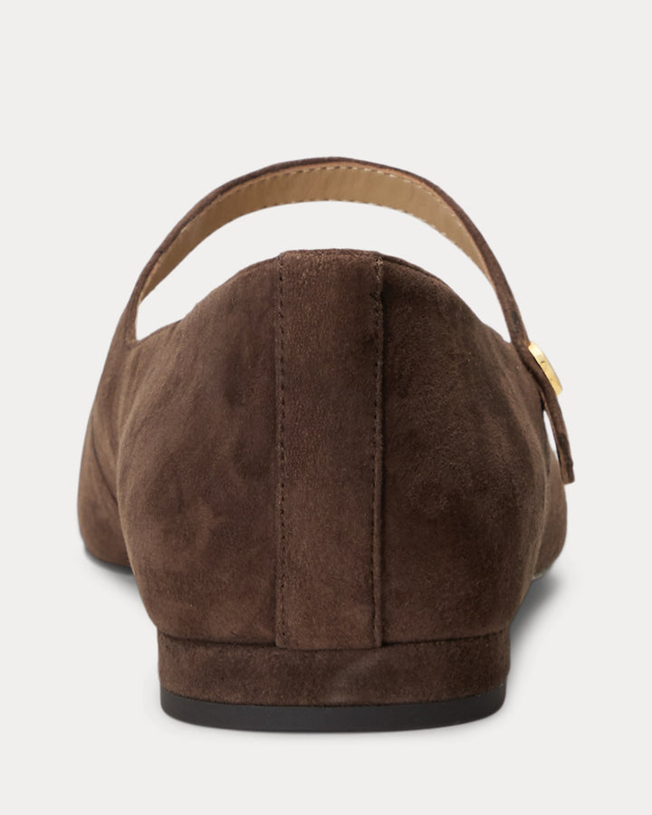 Ralph Lauren Londyn Suede Mary Jane