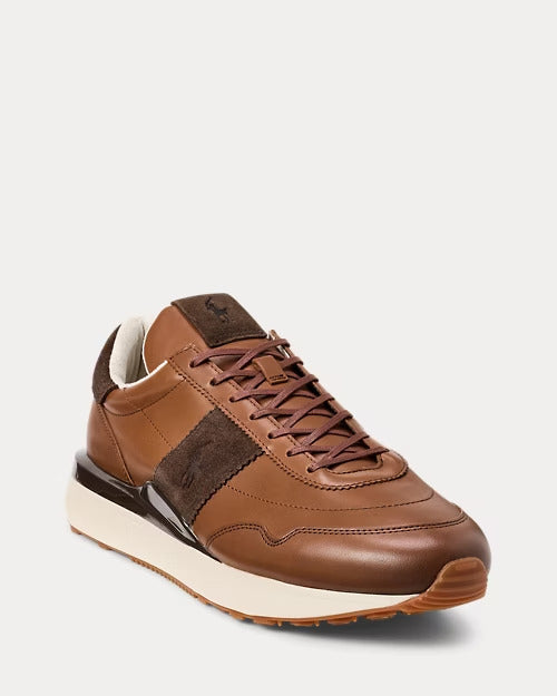 Ralph Lauren Train 89 Leather Sneaker