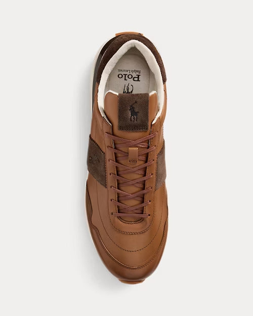 Ralph Lauren Train 89 Leather Sneaker