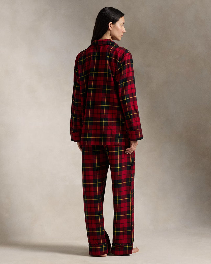 Ralph Lauren Plaid Flannel Pajama Set