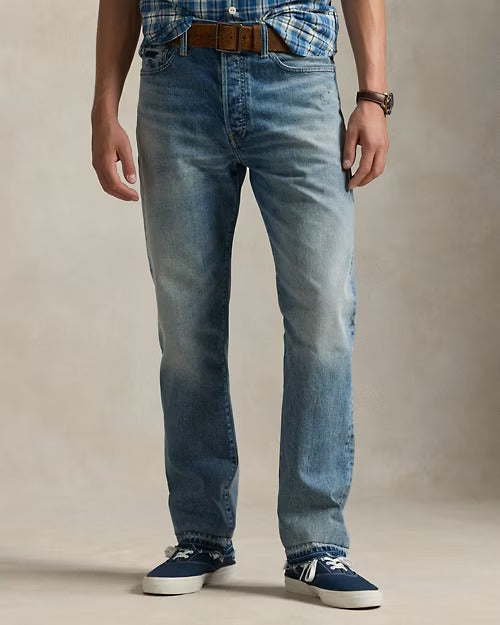 Ralph Lauren Heritage Straight Distressed Jean