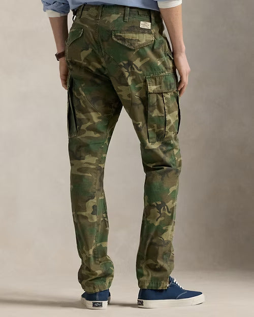 Ralph Lauren Slim Fit Camo Canvas Cargo Pant