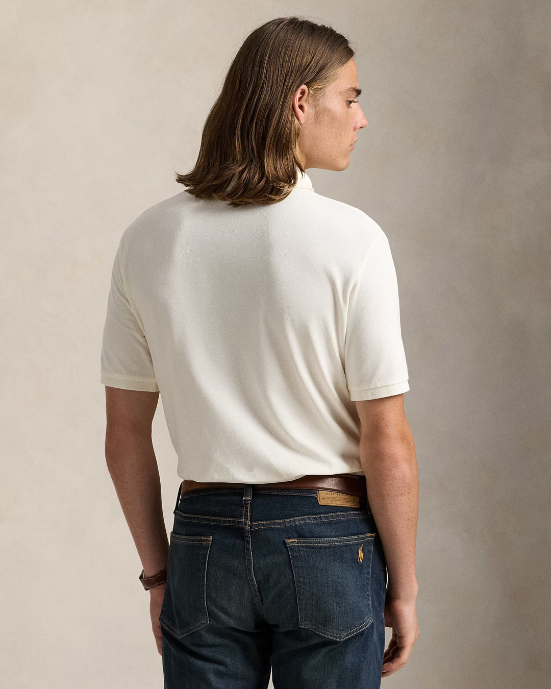 Ralph Lauren Classic Fit Big Pony Mesh Polo Shirt