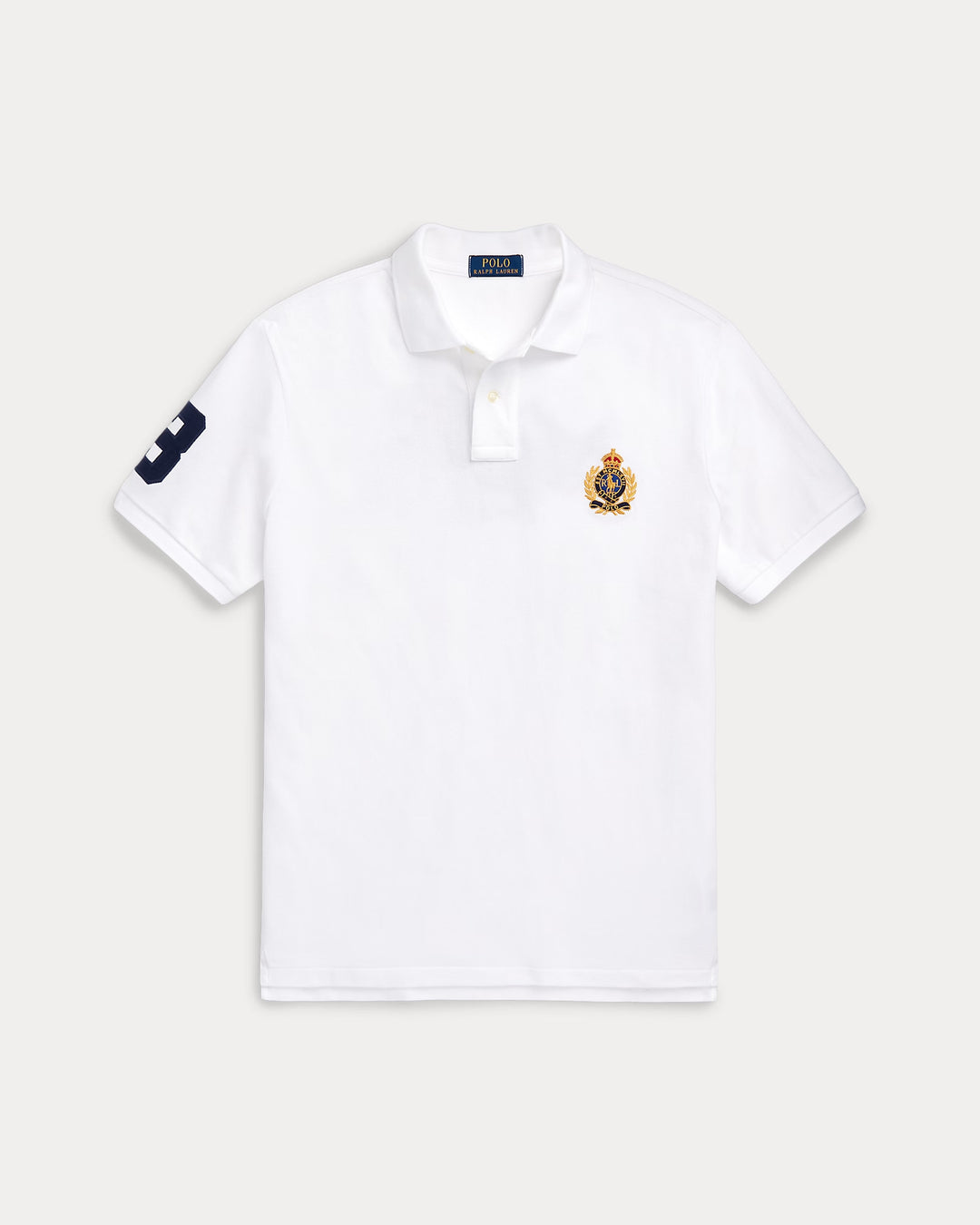 Ralph Lauren Classic Fit Triple-Pony Mesh Polo Shirt
