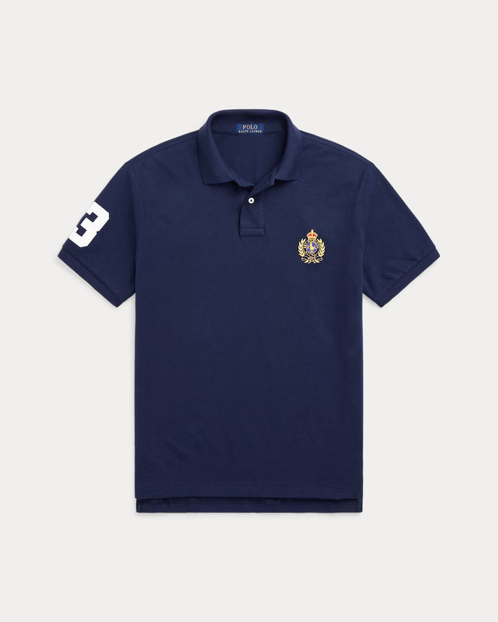 Ralph Lauren Classic Fit Triple-Pony Mesh Polo Shirt