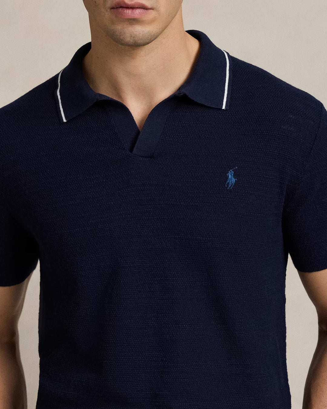 Ralph Lauren Textured Cotton-Linen Sweater