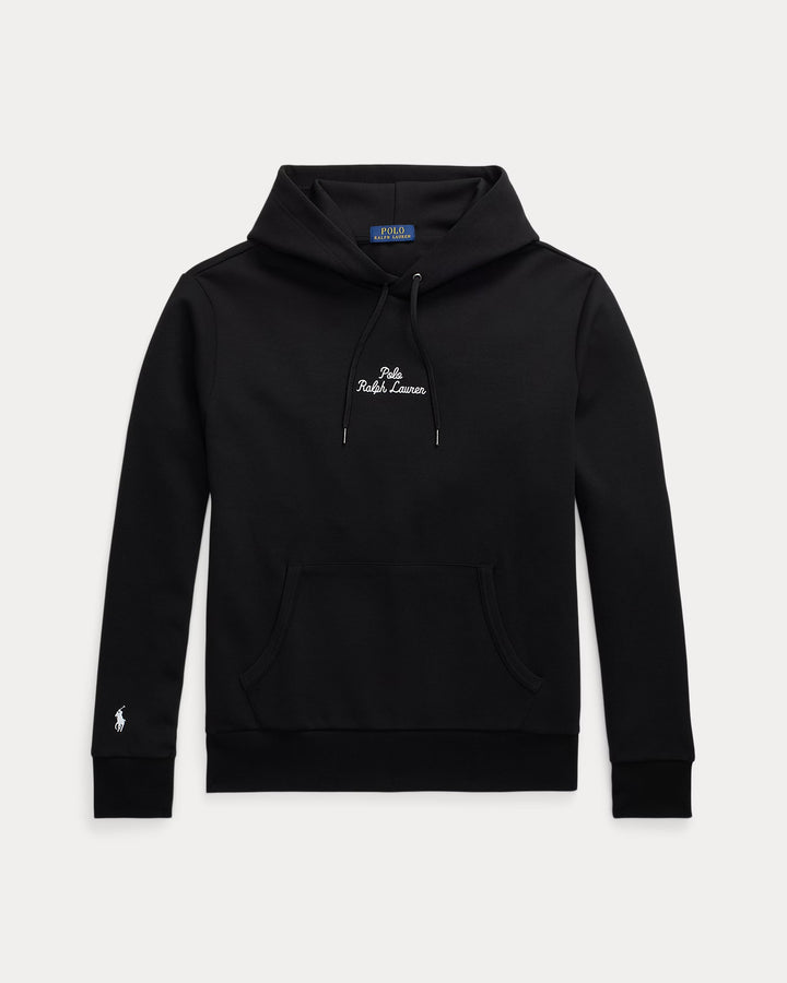 Ralph Lauren Logo Double-Knit Hoodie