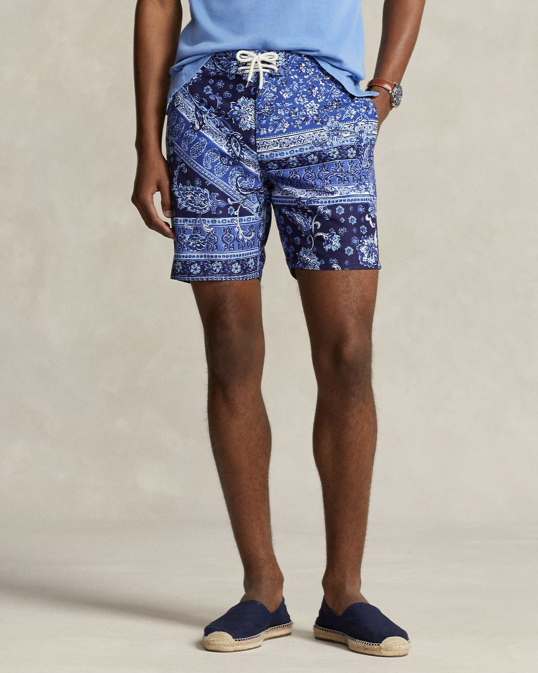 Ralph Lauren 7.25-Inch Palm Island Swim Trunk