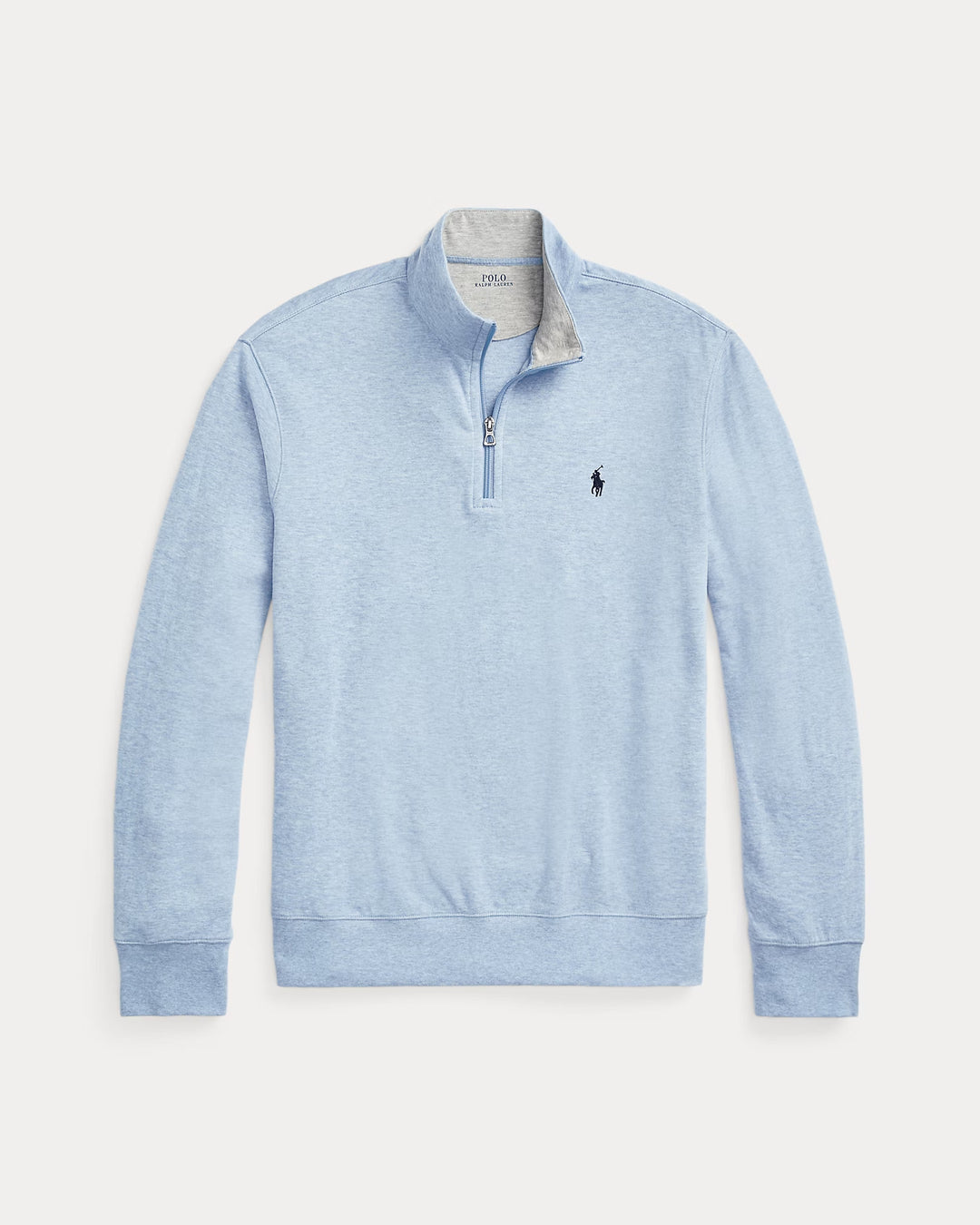 Ralph Lauren Luxury Jersey Quarter-Zip Pullover