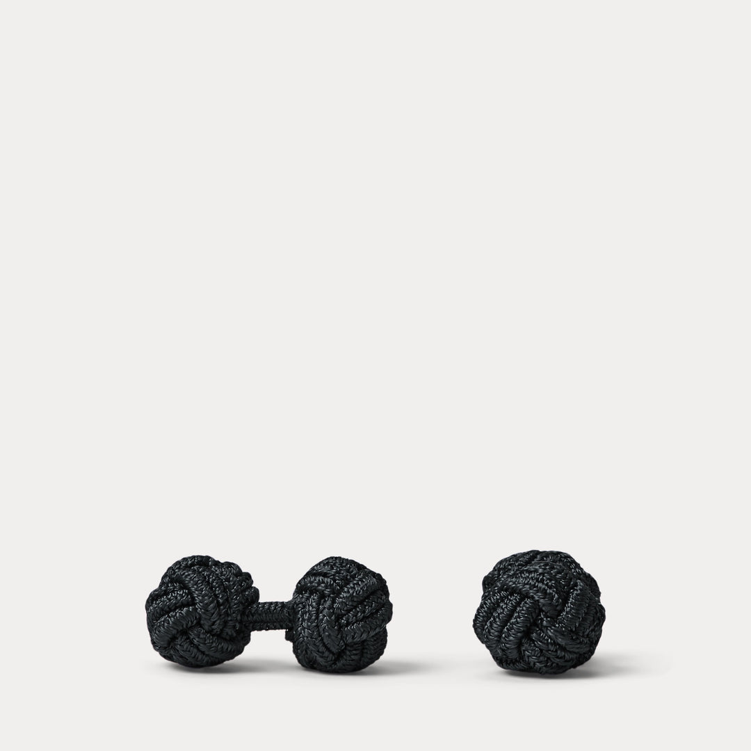 Ralph Lauren Silk Knot Cuff Links
