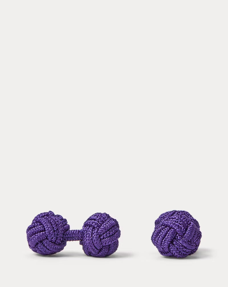 Ralph Lauren Silk Knot Cuff Links