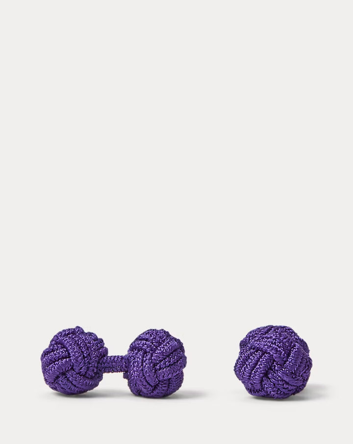 Ralph Lauren Silk Knot Cuff Links