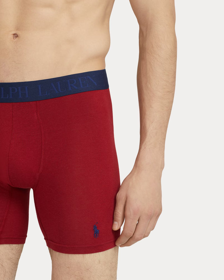 Ralph Lauren 4D-Flex Cotton-Blend Boxer Brief 5-Pack