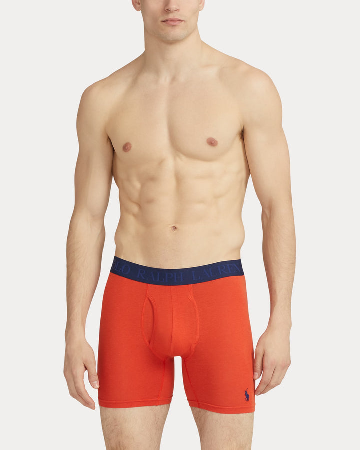 Ralph Lauren 4D-Flex Cotton-Blend Boxer Brief 5-Pack