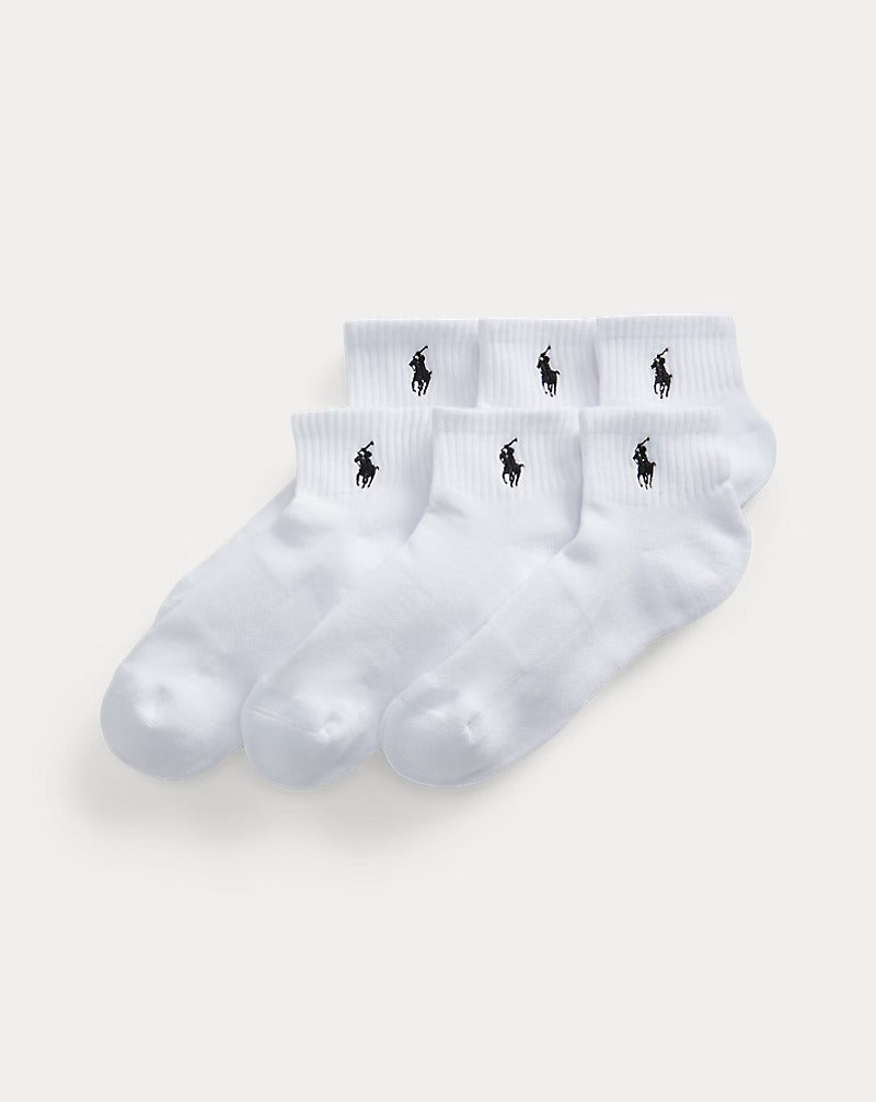 Ralph Lauren Quarter-Crew Sock 6-Pack
