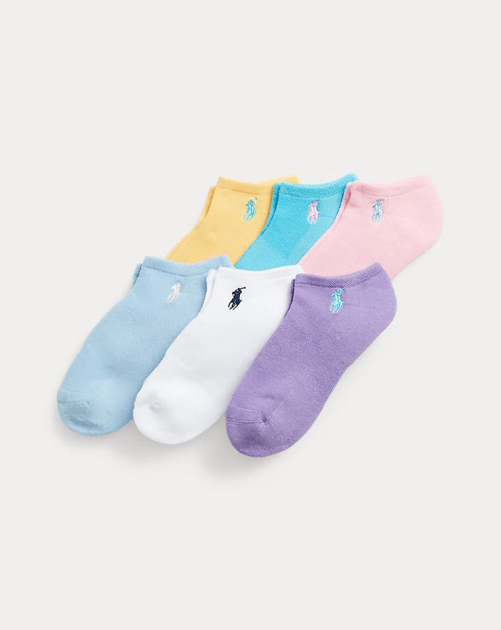 Ralph Lauren Low-Cut Ankle Sock 6-Pack