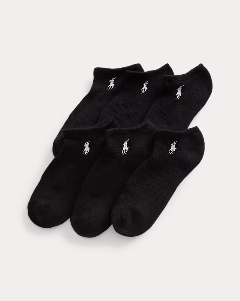 Ralph Lauren Low-Cut Ankle Sock 6-Pack