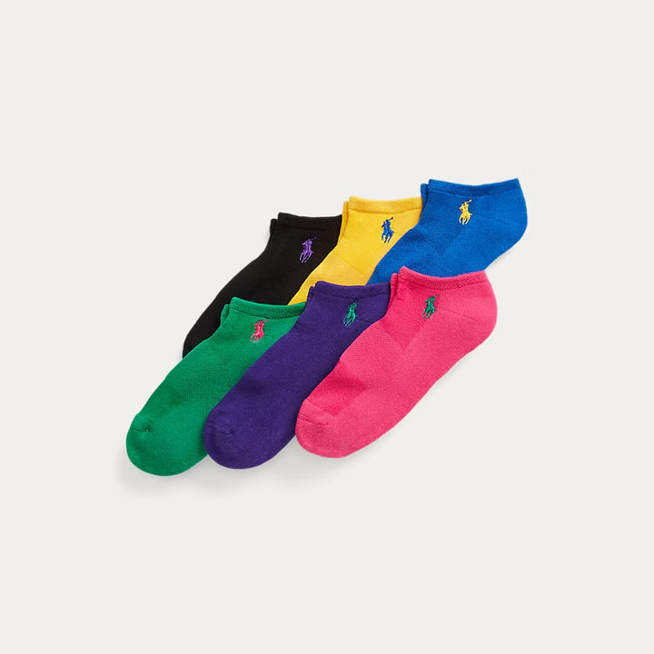 Ralph Lauren Low-Cut Ankle Sock 6-Pack
