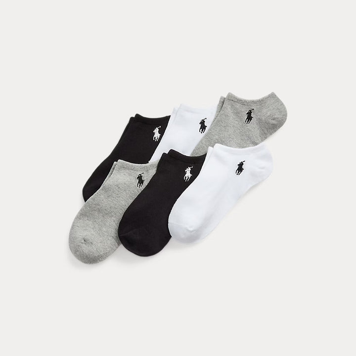 Ralph Lauren Low-Cut Ankle Sock 6-Pack