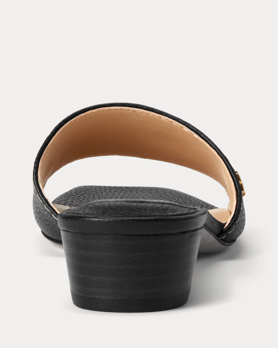 Ralph Lauren Fay Tumbled Leather Sandal