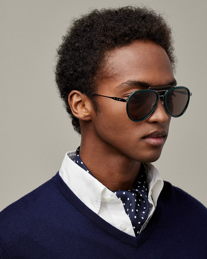Ralph Lauren Automotive Pilot Sunglasses