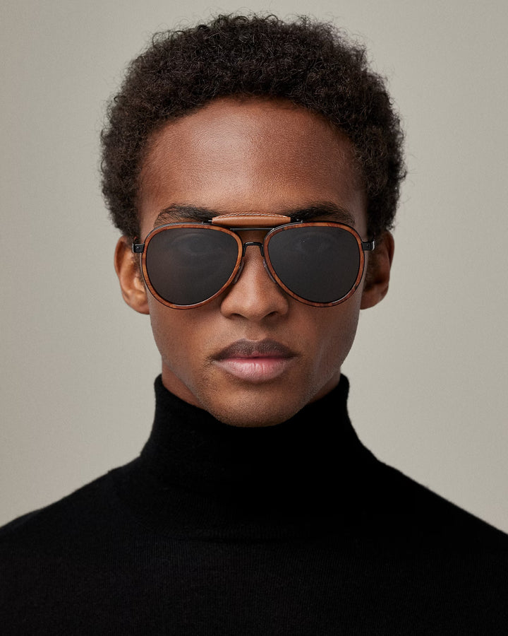 Ralph Lauren Automotive Pilot Sunglasses