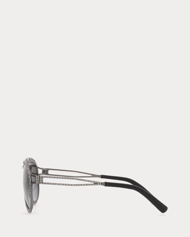 Ralph Lauren Embellished Pilot Sunglasses