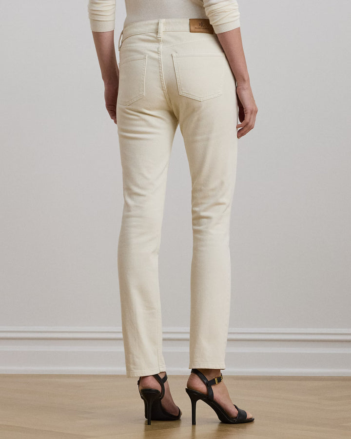 Ralph Lauren High-Rise Straight Ankle Jean