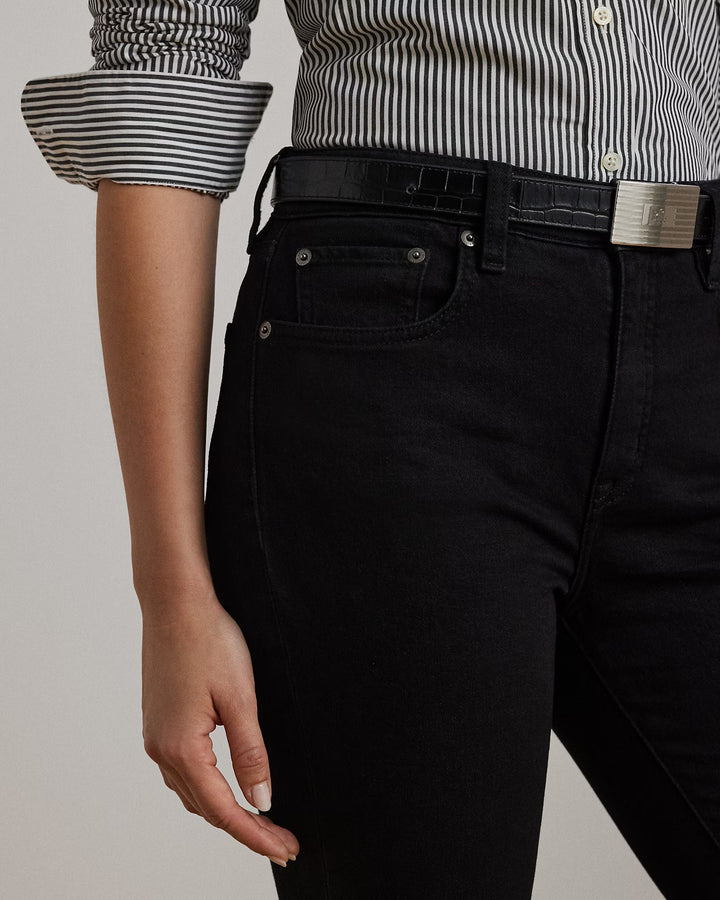 Ralph Lauren High-Rise Skinny Ankle Jean