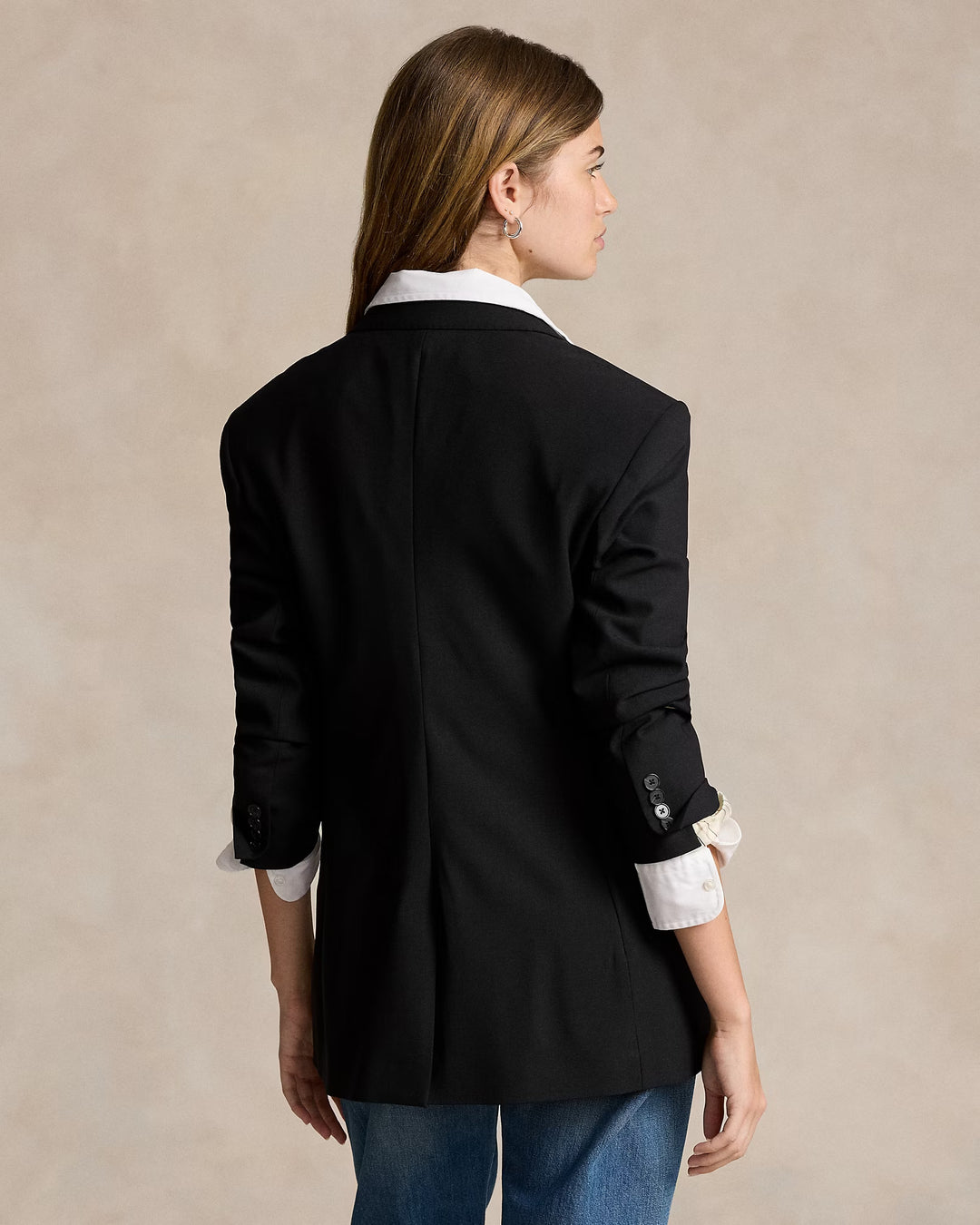Ralph Lauren Stretch Wool-Blend Blazer