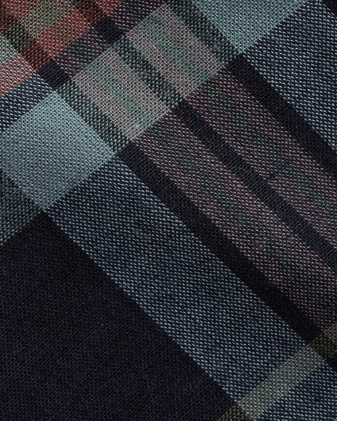 Ralph Lauren Indigo Plaid Bow Tie