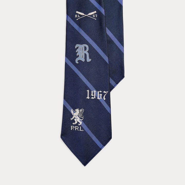 Ralph Lauren Vintage-Inspired Striped Silk Repp Tie
