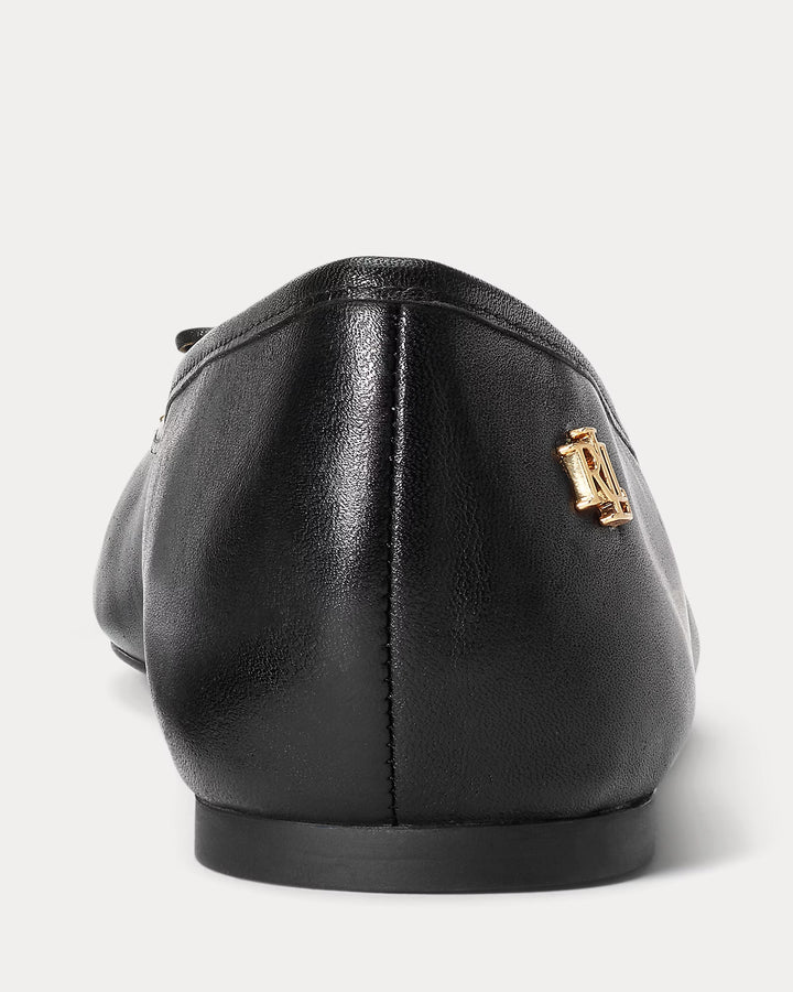 Ralph Lauren Jayna Leather Flat