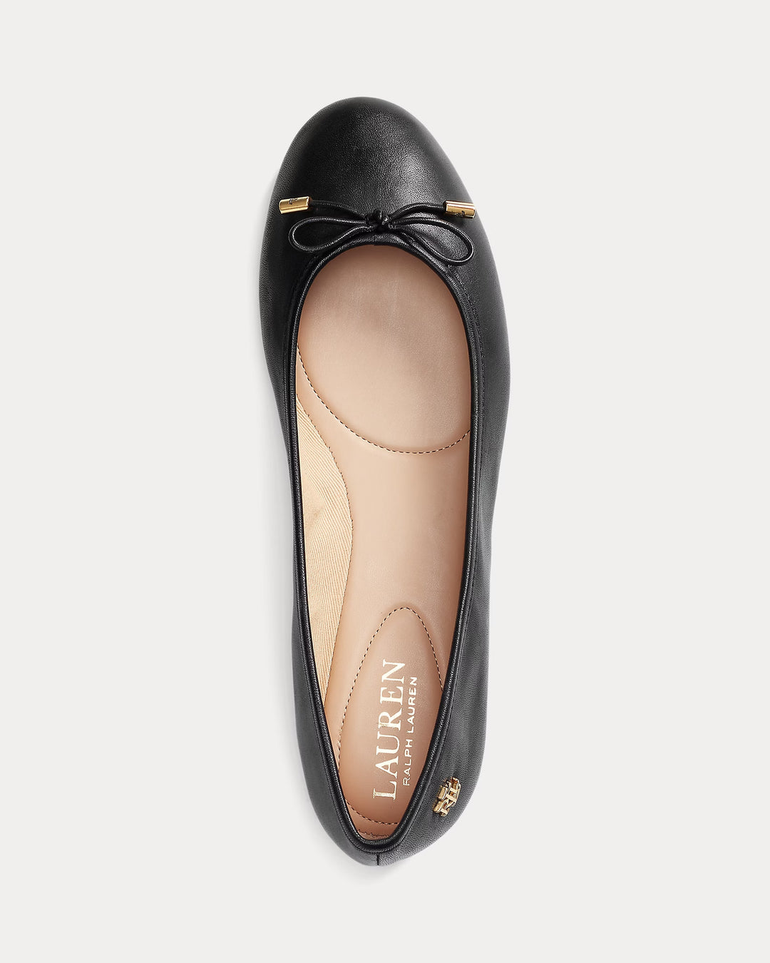 Ralph Lauren Jayna Leather Flat