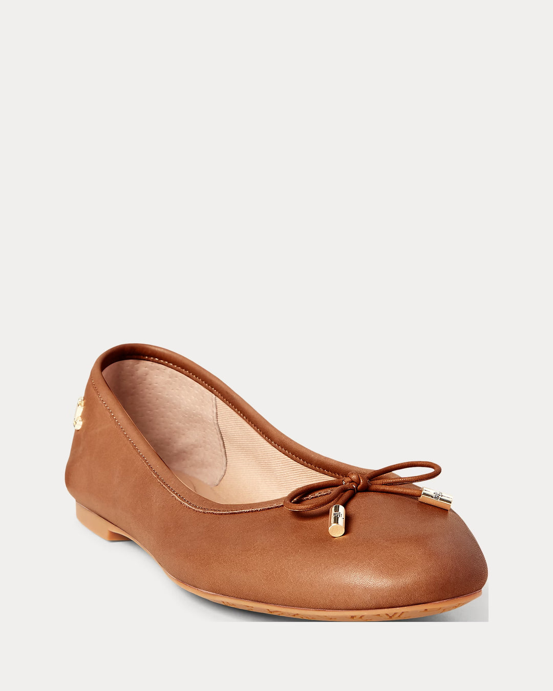 Ralph Lauren Jayna Leather Flat