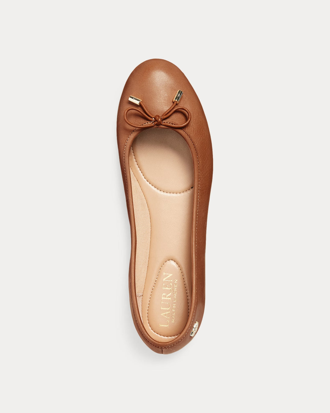 Ralph Lauren Jayna Leather Flat