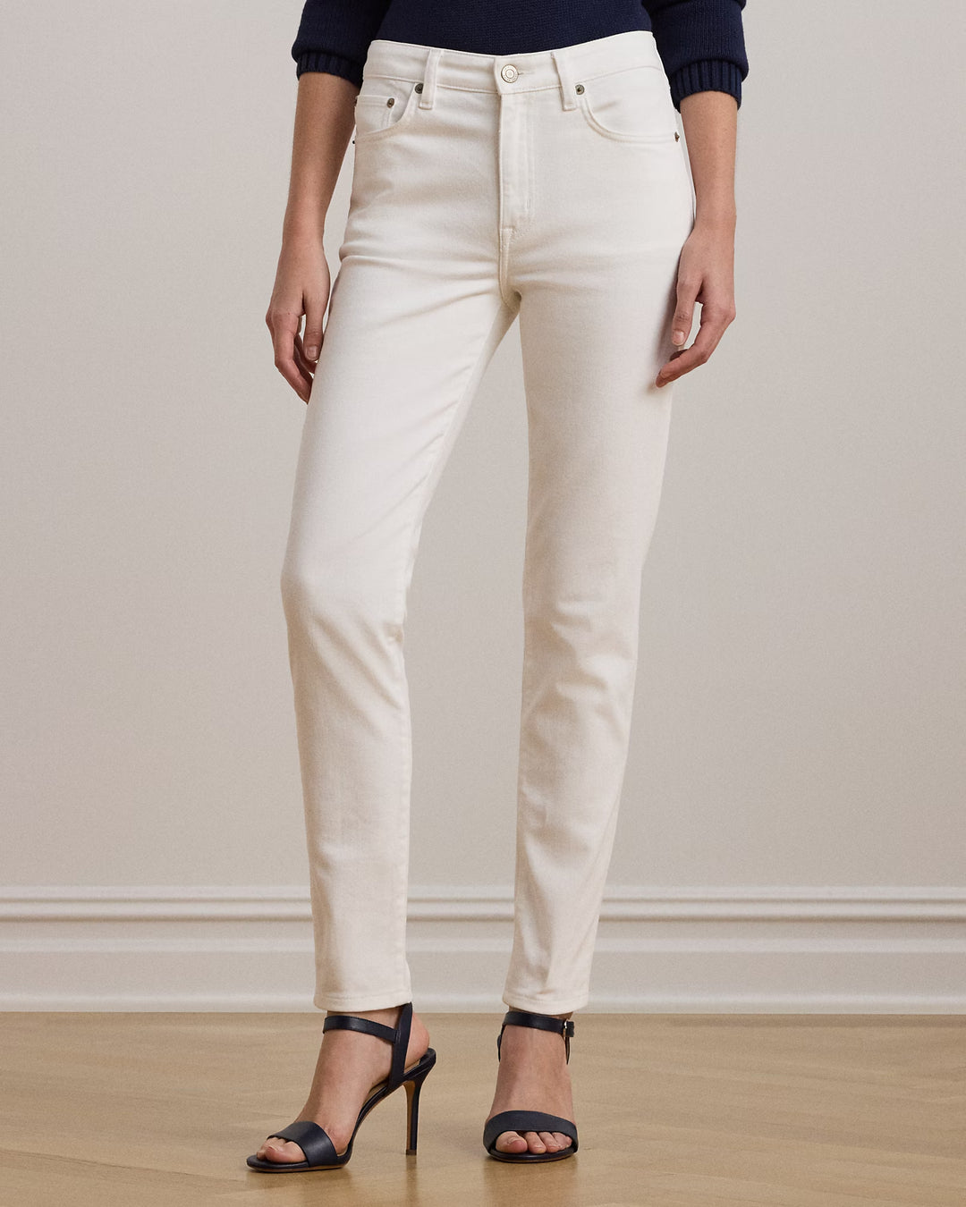 Ralph Lauren High-Rise Skinny Ankle Jean