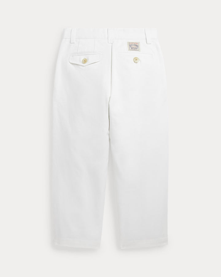 Ralph Lauren Whitman Relaxed Fit Pleated Chino Pant