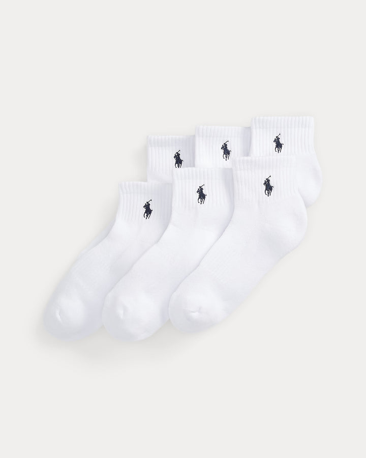 Ralph Lauren Cotton-Blend Quarter Sock 6-Pack