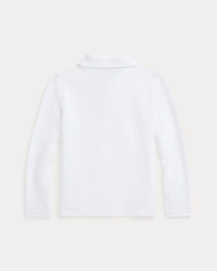 Ralph Lauren Mesh Uniform Long-Sleeve Polo Shirt