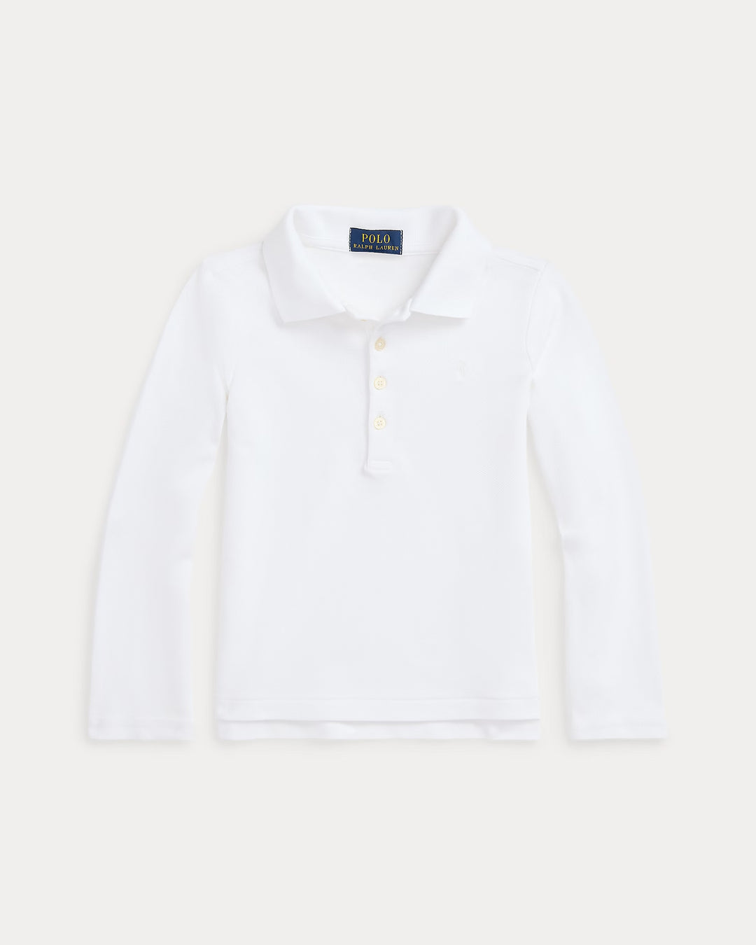 Ralph Lauren Mesh Uniform Long-Sleeve Polo Shirt