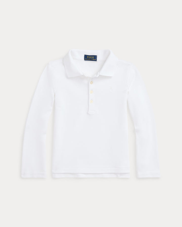 Ralph Lauren Mesh Uniform Long-Sleeve Polo Shirt