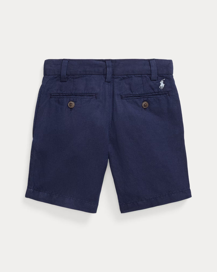 Ralph Lauren Straight Fit Linen-Cotton Short